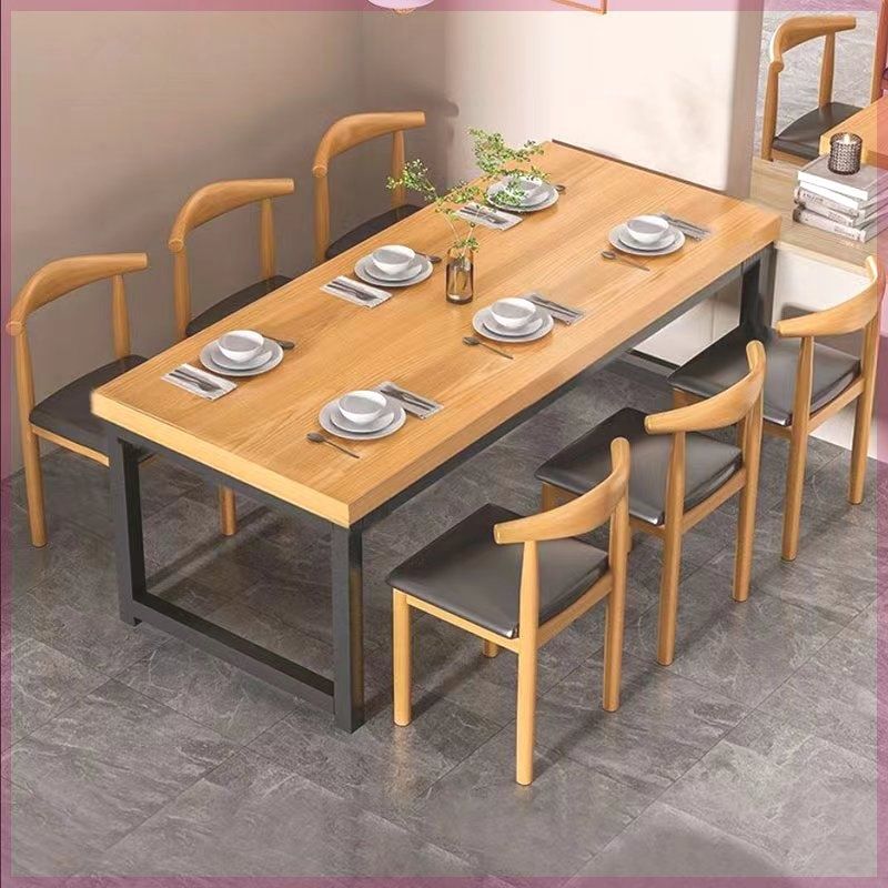 快餐小吃早餐饭店吃饭桌子汉堡奶茶甜品店饭桌食堂面馆餐桌椅组合,住宅家具,板木餐桌,淘宝优惠券,粉丝福利购,淘宝优惠卷