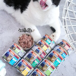 宅猫酱 新西兰k9天然无谷猫罐头猫咪营养主食罐猫湿粮6罐混拼组合
