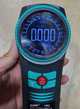 汉研189C/189D转盘式全自动智能万用表电容电阻测试便携式高精度