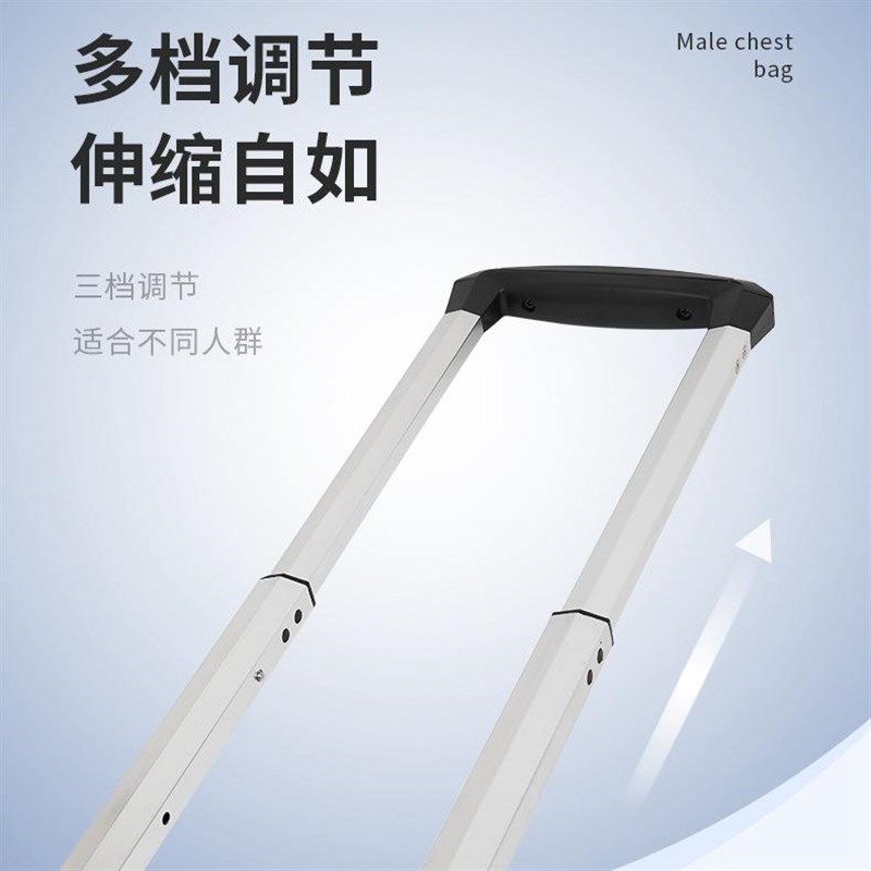 铝合金拉五万向轮杆轮飞机轮四轮拉携折叠车书包拉杆架通用手便车