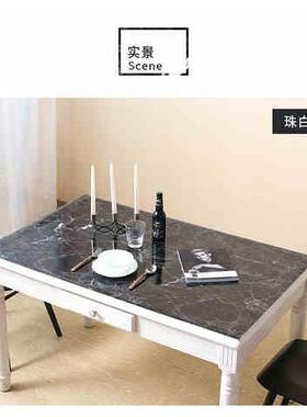 桌面餐桌防水桌布PVC80*120茶几90*160软玻璃pvc长方形北欧风格