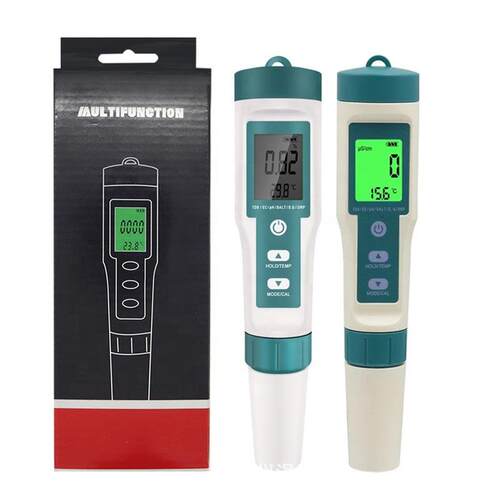 八合一水质检测笔PH/TDS/EC/盐度/SG/ORP/温度/H2便携7合1测试笔