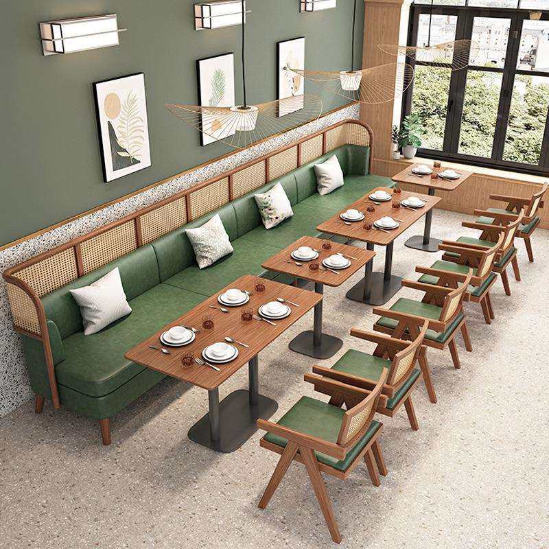 东南亚风格实木藤编卡座沙发设计师港式茶餐厅咖啡连锁店桌椅组合,模玩/动漫/周边/娃圈三坑/桌游,模型制作工具/辅料耗材,淘宝优惠券,粉丝福利购,淘宝优惠卷