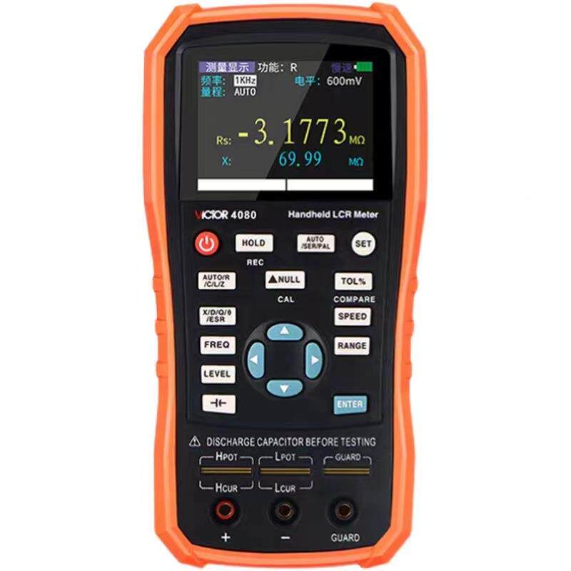 VICTOR胜利仪器高精度手持电桥VC4080电感电容测试表连续频率4082