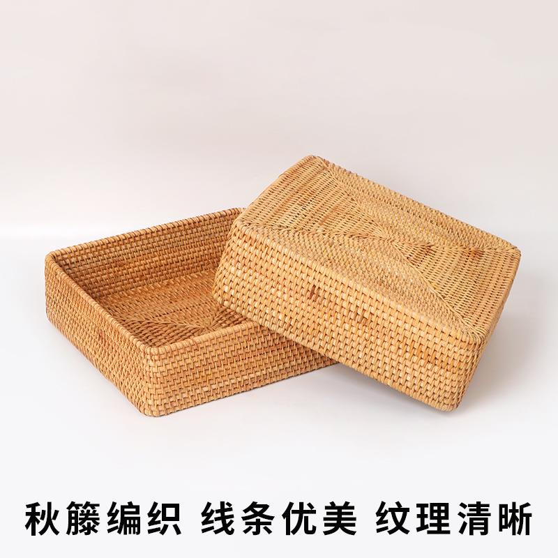 藤编织糖果小吃篮收纳篮水果篮秋藤编织筐糖果果盘