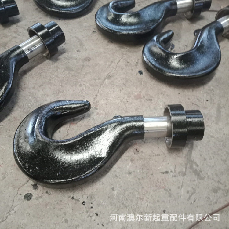 起重机吊钩钩头行吊钩子起重配件20t天车吊钩钩头制造