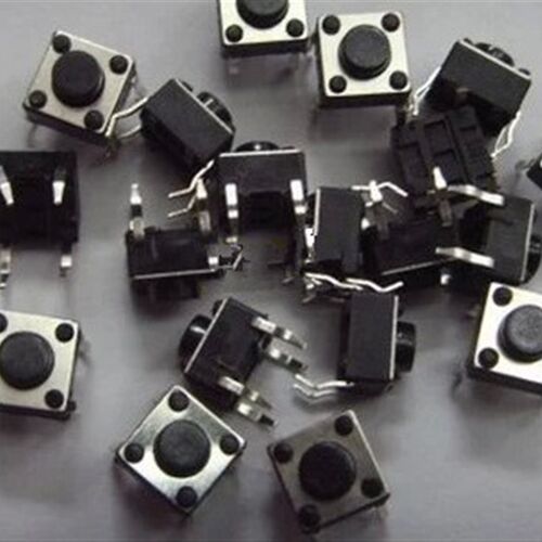 1000只6*6*5轻触4脚微动按钮6x6x5微型电磁炉配件面板按键开关