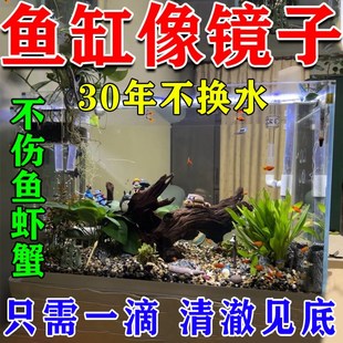 鱼缸水净化剂一滴特清水质清澈剂专用硝化细菌养鱼不伤鱼水立清