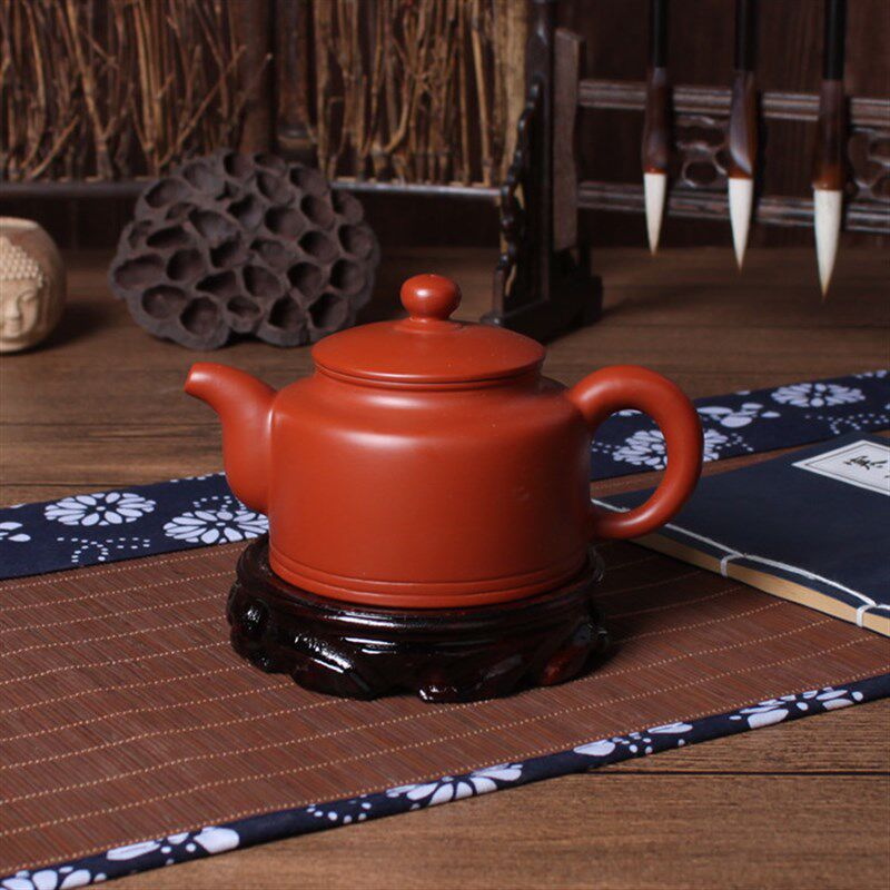 宜兴手工朱泥紫砂壶西施壶过滤小泡茶壶陶瓷茶具套装大号花茶壶