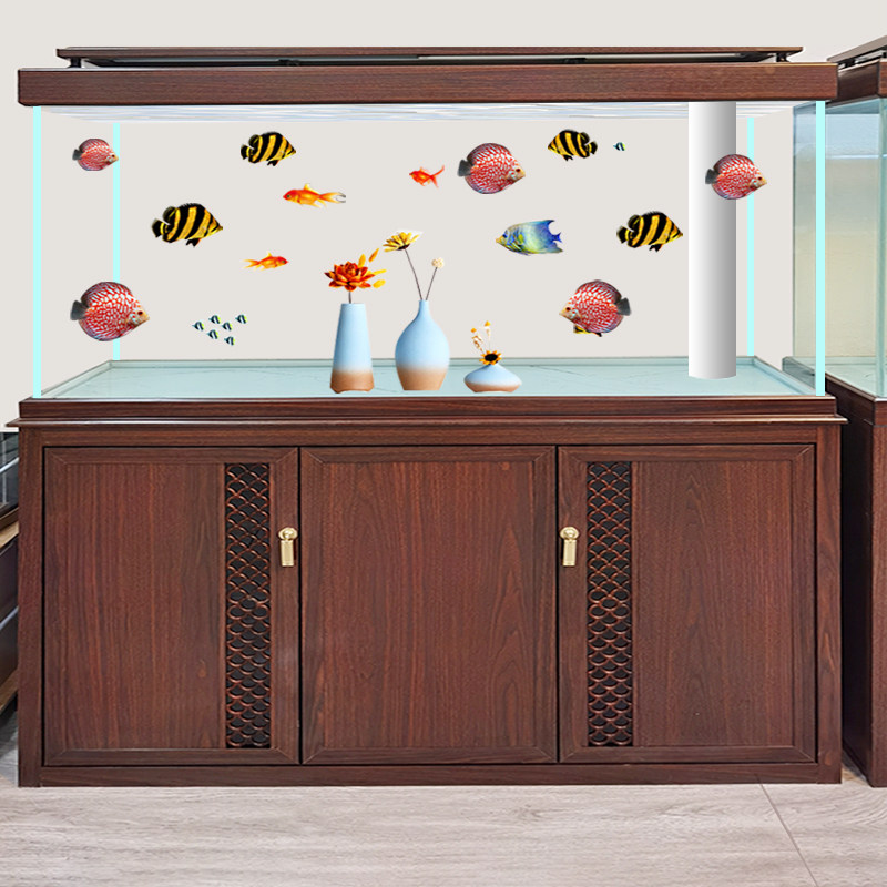 江彩鱼缸大型超白鱼缸客厅中式水族箱客厅屏风生态鱼缸龙鱼高端缸,宠物/宠物食品及用品,桌面缸,淘宝优惠券,粉丝福利购,淘宝优惠卷