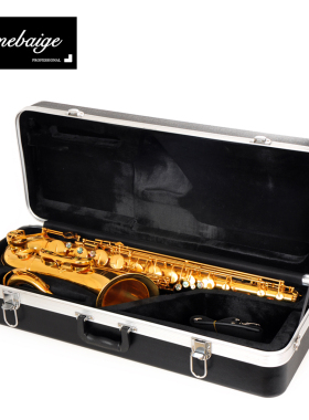 佰格SAX降B次中音萨克斯盒 ABS中音萨克斯硬壳箱包铝框防摔防压