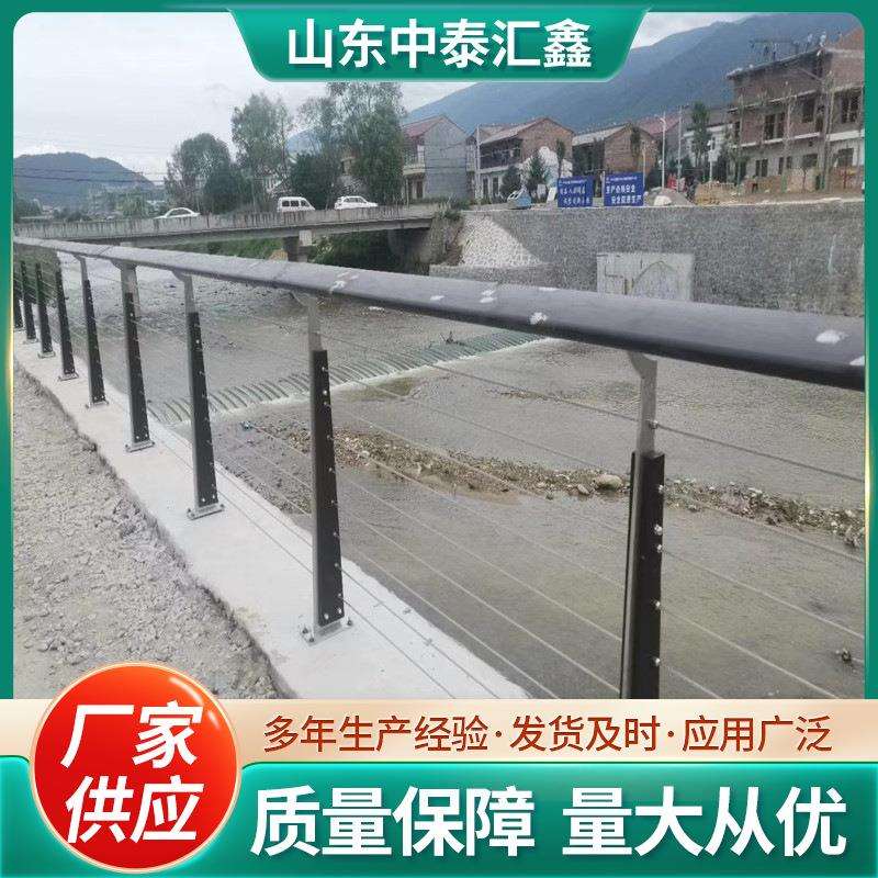 纹绳索护栏景区河道仿木纹扶手护栏木纹转印铝合金景观护栏仿木图片