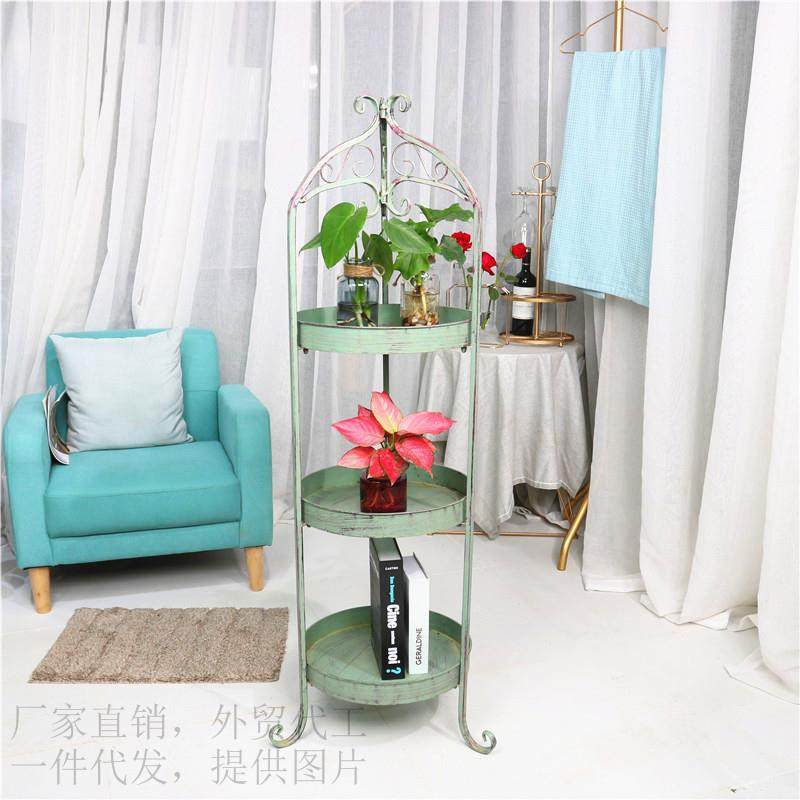 temu跨境花园装饰法式乡村风格 复古多肉盆三层花架 铁艺置物架,模玩/动漫/周边/娃圈三坑/桌游,模型制作工具/辅料耗材,淘宝优惠券,粉丝福利购,淘宝优惠卷