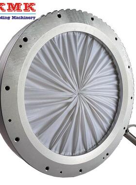 JS铝合金吨袋站光圈阀DN300-DN450隔膜阀包装机配用旋转收紧阀