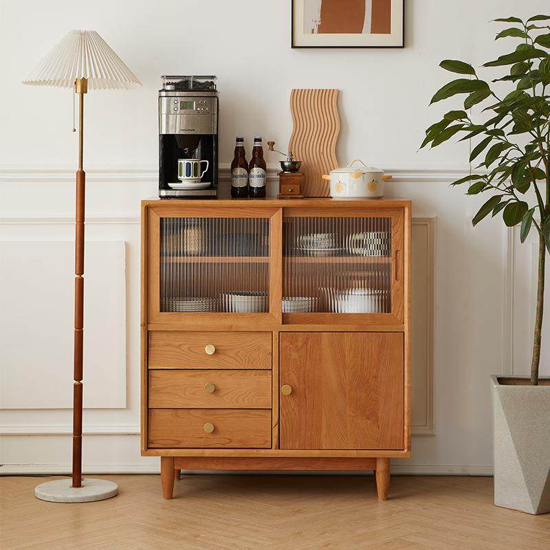 简约现代实木餐边柜玻璃斗柜樱桃木北欧家用餐厅碗筷柜边柜储物柜,玩具/童车/益智/积木/模型,毛绒/玩偶/公仔/布艺类玩具,淘宝优惠券,粉丝福利购,淘宝优惠卷