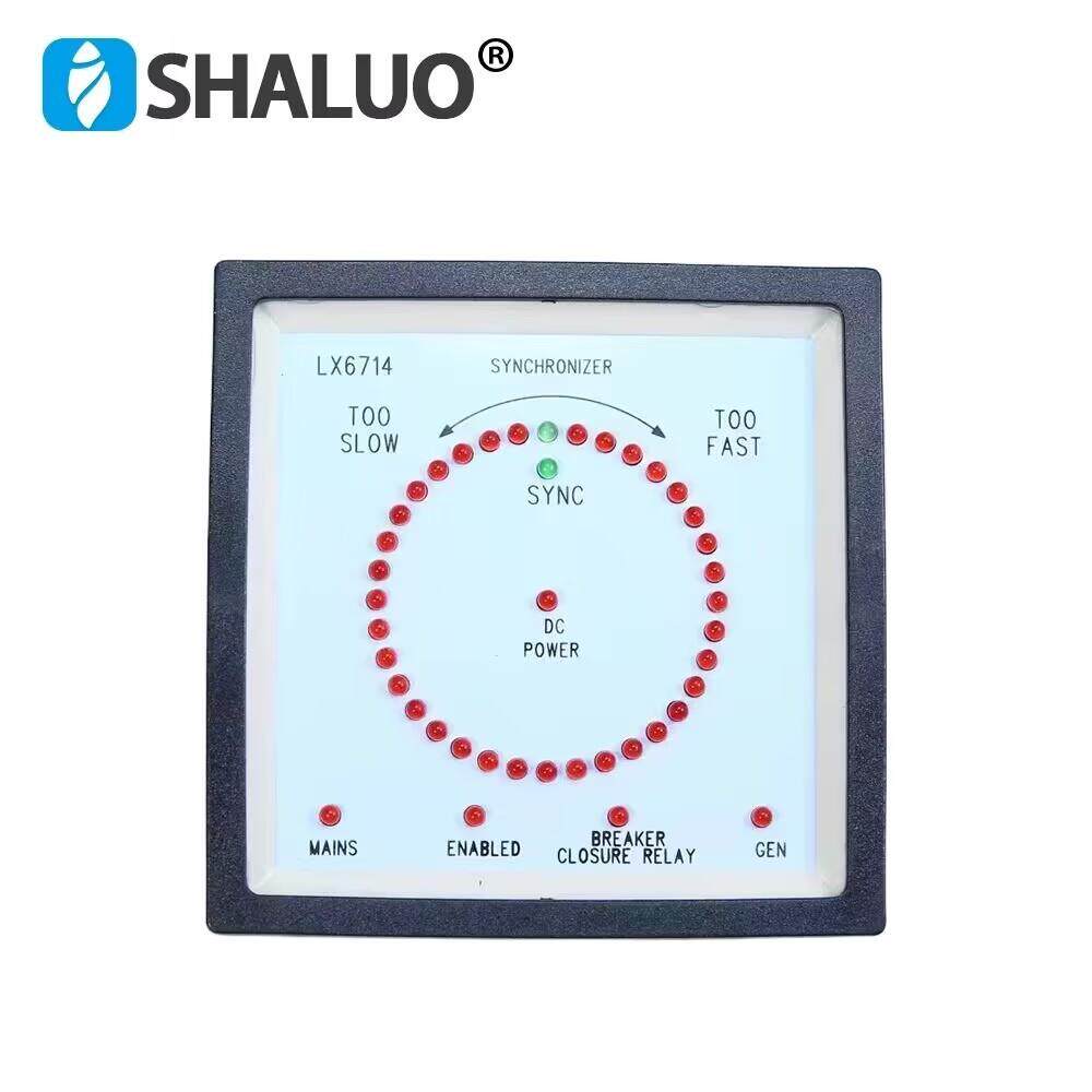 SYC6714+并机同步表柴油发电机组同步控制器显示仪表康明斯船用