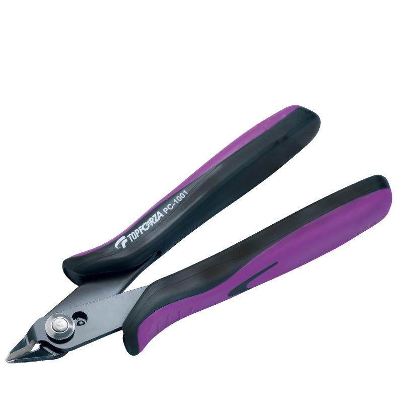 拓伏锐PC-1001S 斜嘴钳双色柄精密薄刃斜口钳子剪钳电子钳偏口钳,玩具/童车/益智/积木/模型,毛绒/玩偶/公仔/布艺类玩具,淘宝优惠券,粉丝福利购,淘宝优惠卷