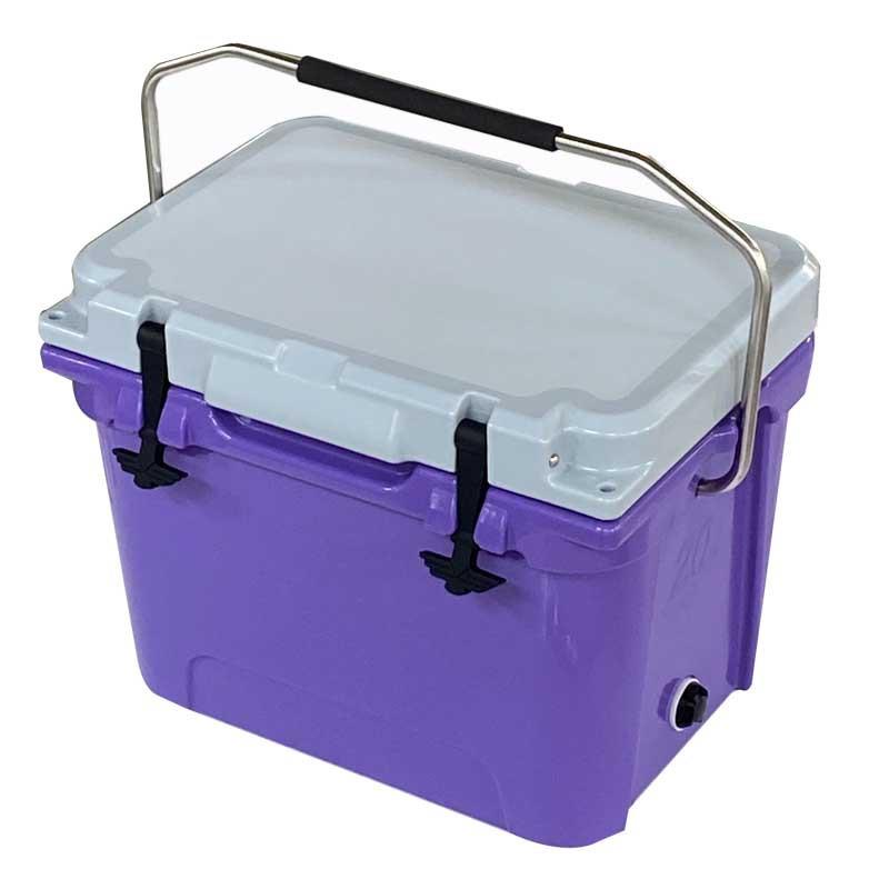 amazon6面PU聚氨酯发泡20L滚塑便携式保温冷藏箱户外车载保温箱