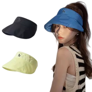 防晒无顶款 空顶帽女夏季 哈吉斯尼森韩版 遮脸 一折专区