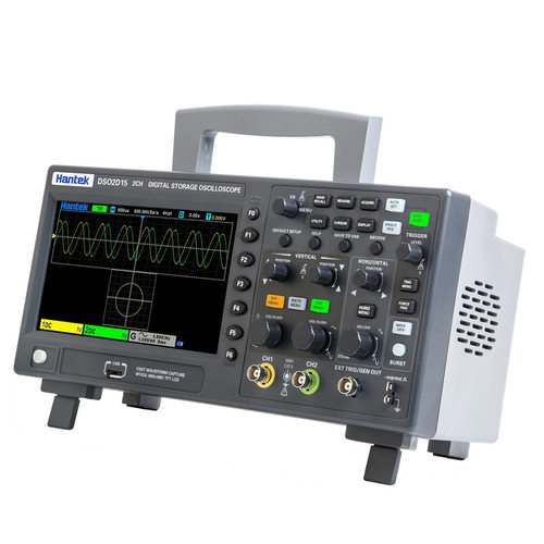 汉泰Hantek DSO2C10数字存储示波器100MHz(2CH)带信号源