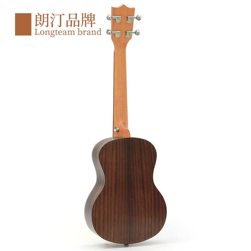 朗汀26寸云杉面单玫瑰木尤克里里单板乌克丽丽ukulele小吉他