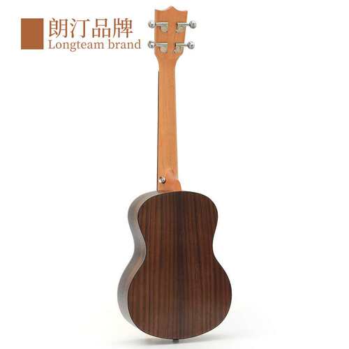 朗汀26寸云杉面单玫瑰木尤克里里单板乌克丽丽ukulele小吉他