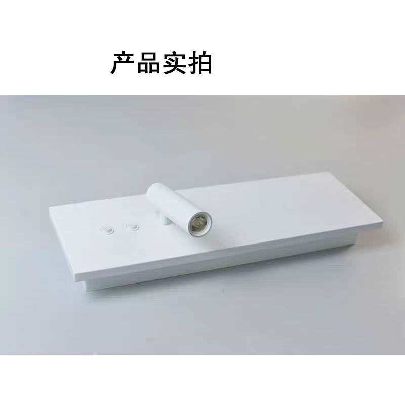 北欧简约旋转卧室床头灯墙壁灯酒店客厅书房LED小夜灯氛围阅读灯