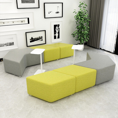 幼儿园早教中心培训机构异形商场琴行大厅休息区办公室创意沙发凳