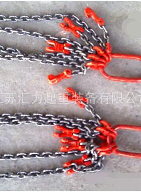 4腿可调节吊链 5t5m 组合调节链条索具5t4m 组合链条吊具