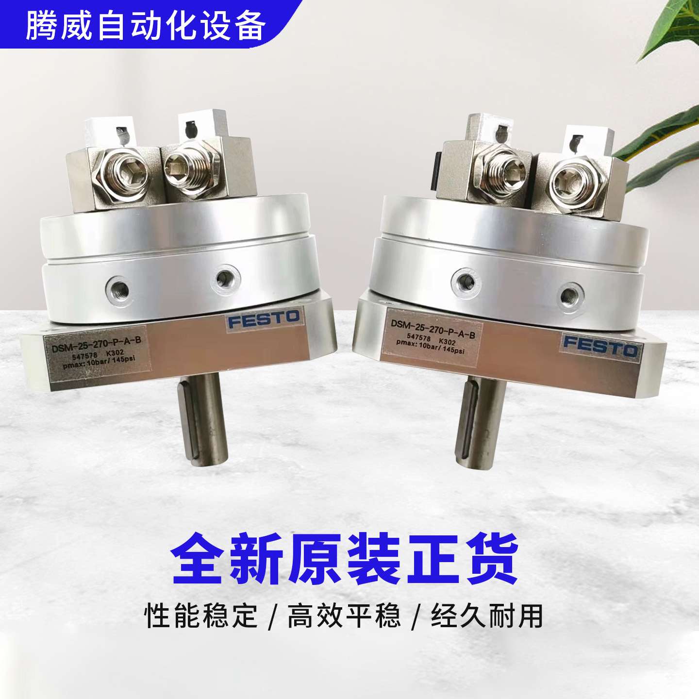 FESTO费斯托摆动气缸DSM-10-12-16-25-32-40-63-180-270-P-FW-A-B