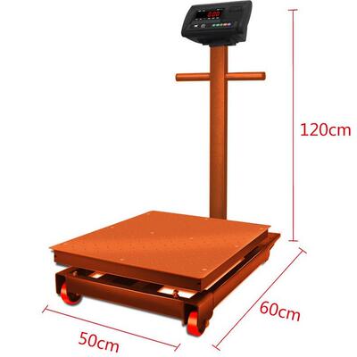 耀华XK3190A12+E电子秤可移动100KG200KG300KG500KG台面广东柯力
