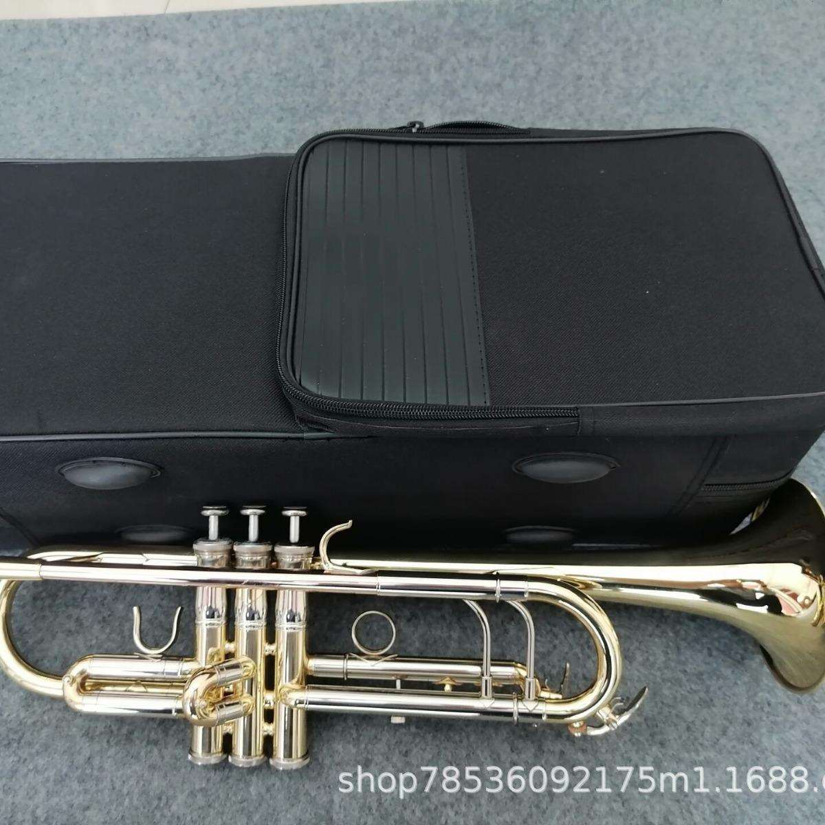 演奏型圣迪高级小号乐器 降B调小号乐器独奏铜管音乐调音华彩