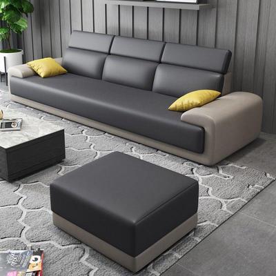 免洗纳米科技布沙发简约现代客厅小户型乳胶北欧布艺沙发组合