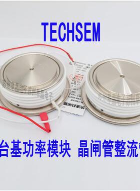 TECHSEM台基可控硅 Y55KKE 22 12 22平板晶闸管KK1200A1600