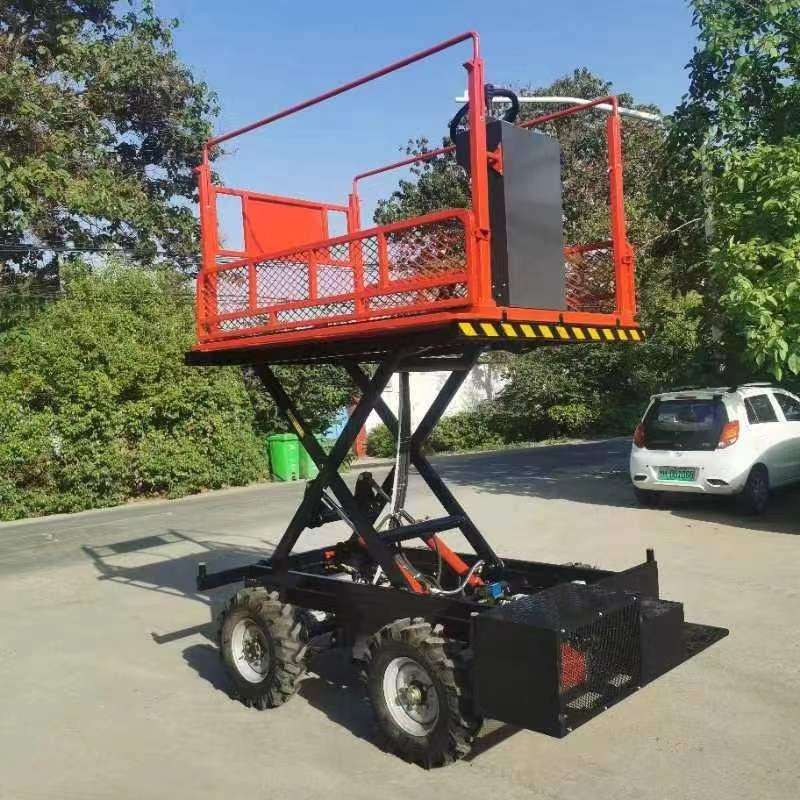 自行走高空作业升降平台电动液压登高车移动升降机 全自动升降机