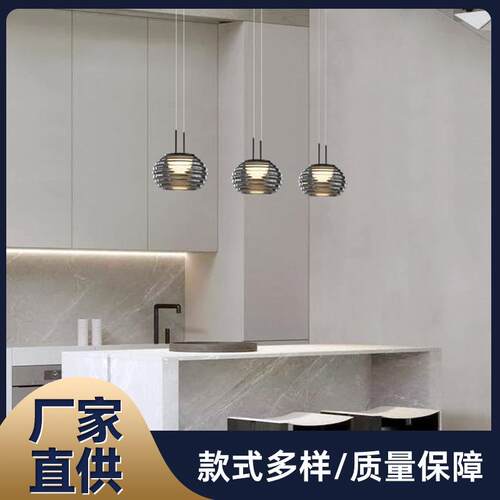 玻璃吊灯轻奢客厅灯豪华高端大气客厅灯具现代简约风