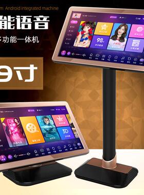 共影家庭KTV专业点歌机套装 家用触摸屏点唱一体机卡拉ok音响