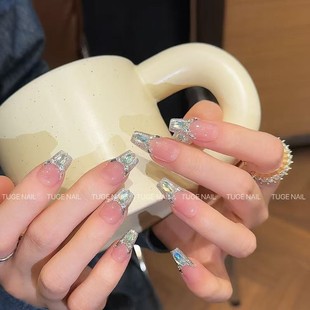 施华洛高定 冰雪奇缘 爆闪指尖精灵极繁主义美甲 Nail Tuge