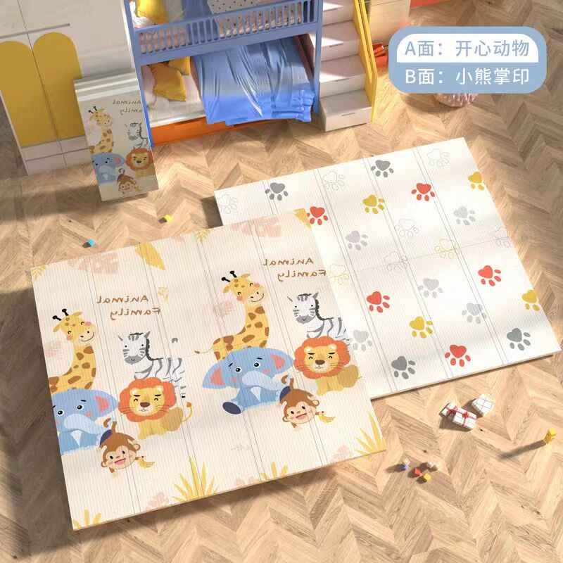 宝宝爬行垫婴儿加厚客厅家用折叠爬爬垫无毒无味儿童拼接泡沫地垫