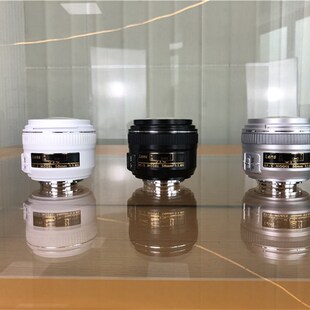 DF镜头模型定焦50mm 1.8单反模型摆件拍摄影视道具高端样板间摆设