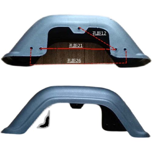 老年代步车后轮挡水板休闲老年三轮车后挡泥板三轮车挡泥壳老年车