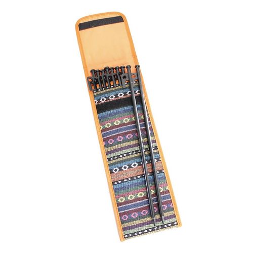 民族风野营工具包 帐篷钉便携包地钉包野营锤收纳包 帐篷配件包