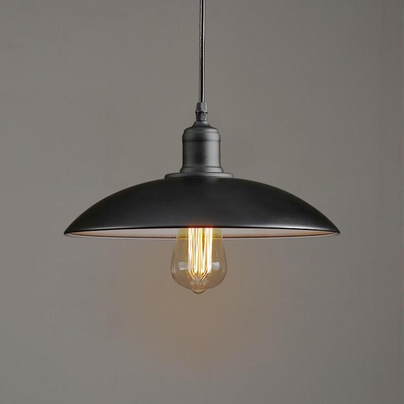 复古吊灯工业风灯罩餐厅吧台个性创意酒吧咖啡厅铁艺锅盖网吧,家装灯饰光源,客厅吊灯,淘宝优惠券,粉丝福利购,淘宝优惠卷