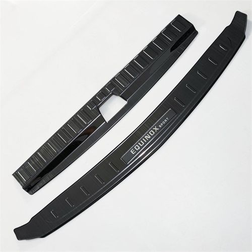 17-22款雪佛兰探界者后备箱后护板后杠饰条改装尾门保护防撞亮条