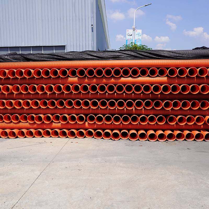 湖北mpp双壁波纹管厂家高压电力电缆城乡排管通信光缆电缆保护管