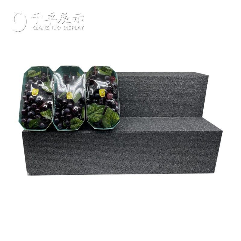 风幕柜陈列假底超市生鲜阶梯水果陈列道具假底货架水果店泡沫台阶