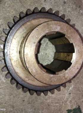 上海蚌埠机床厂X53T X5042铣床211拨叉齿轮Z36/M4/655*14/L71