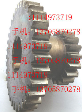 北京机床齐齐哈尔XA6132 XA5032机床配件二联齿轮372 Z18/33