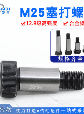M25塞打螺丝 螺栓 12.9级公制 凸肩 轴肩 等高 限位栓 内六角螺钉