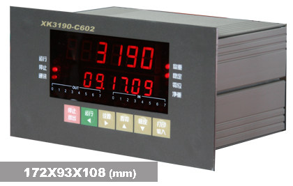 上海耀华xk3190-C602自动配料显示器  控制显示器 包装显示器现货